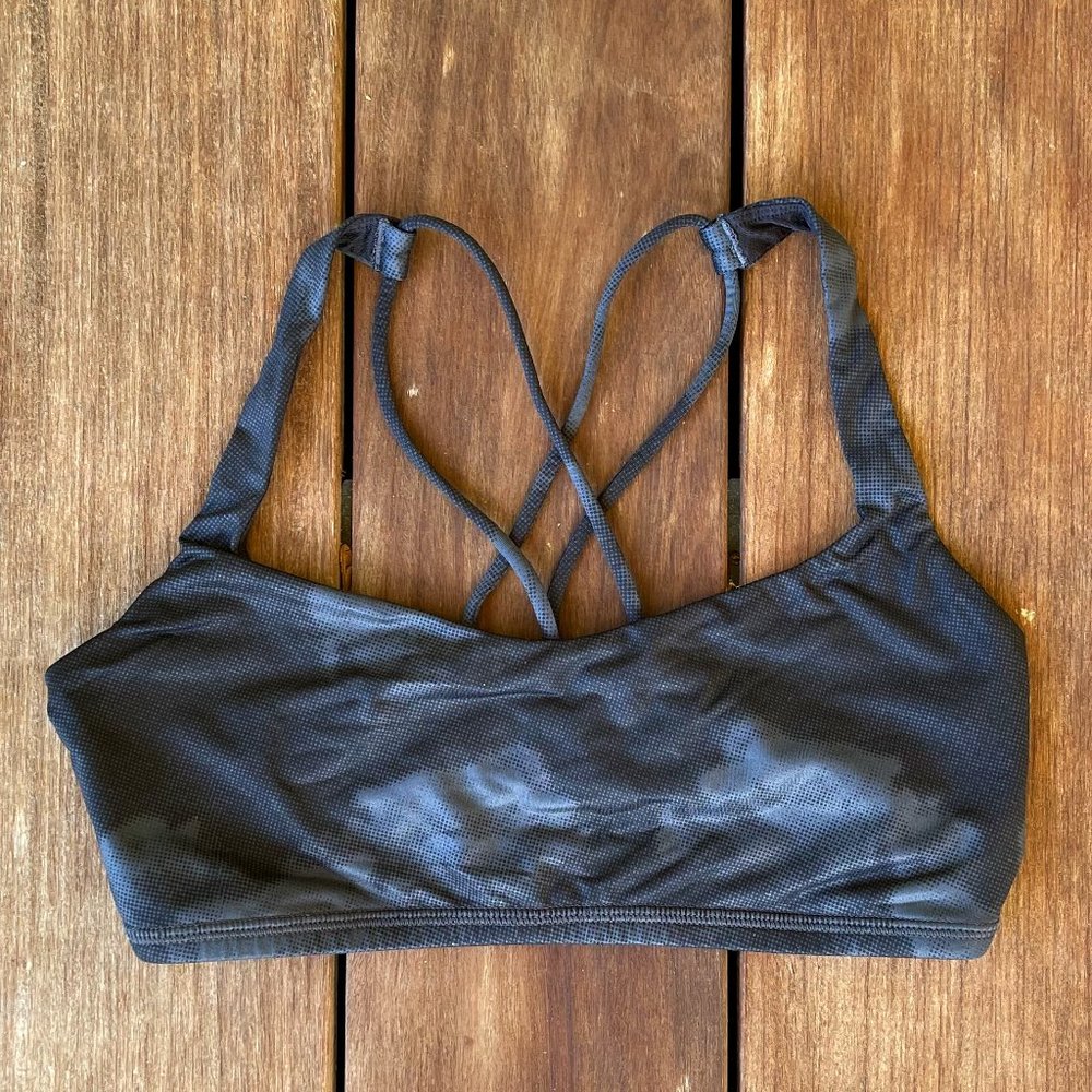 Lululemon Black Cameo Sport Bra